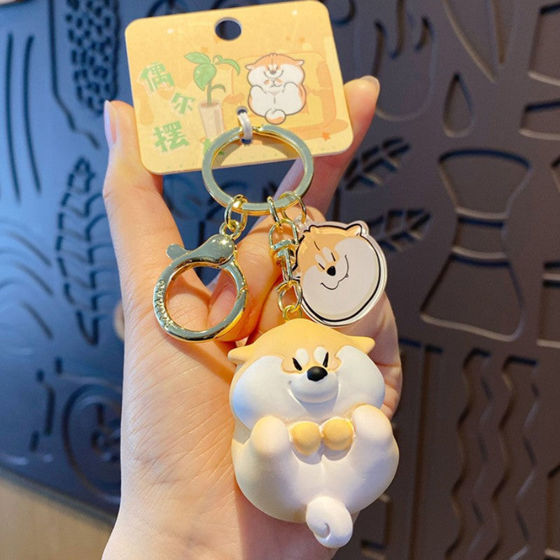 ELOAL Stylish Wolfberry Dog Bag Charm for Pet Accessories