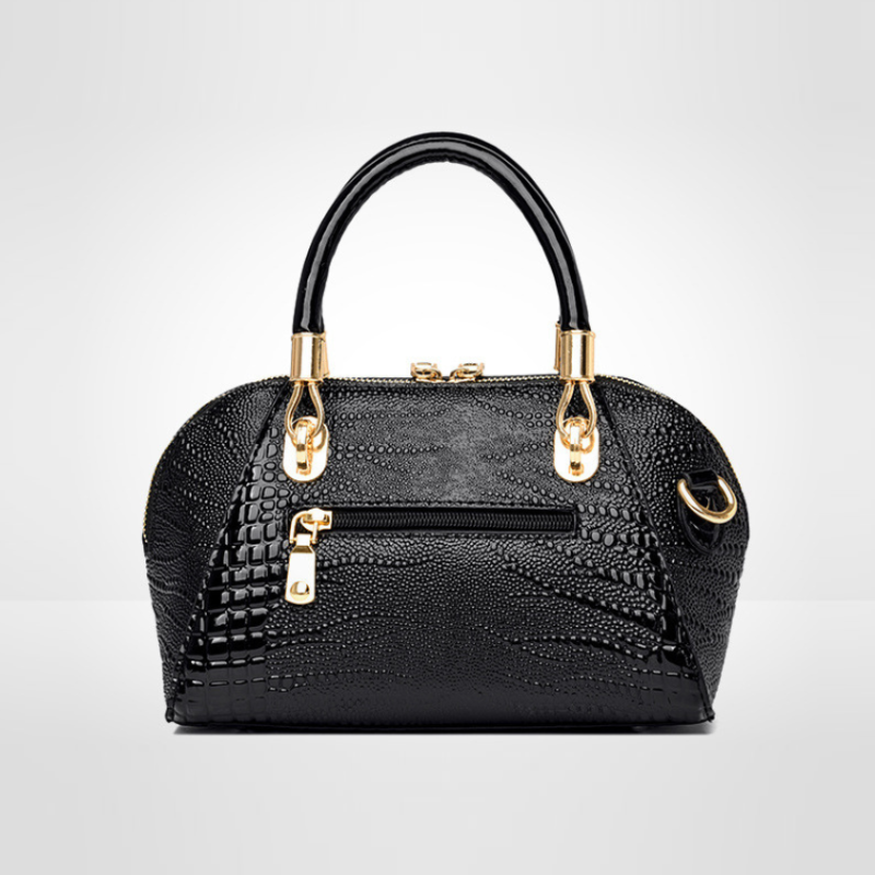 ELOAL Stylish Crocodile Pattern Handbag - Large Capacity Fashion Bag