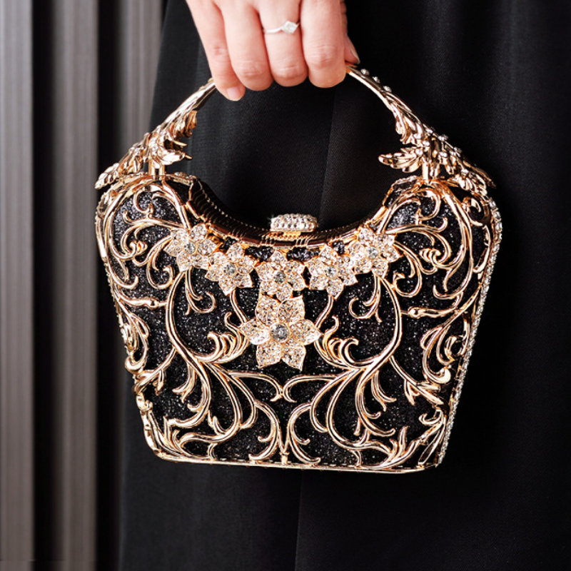 ELOAL Elegant Sparkle Clutch for Stylish Evening Events