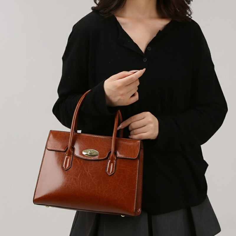 ELOAL Elegant Retro Handbag for Women - Stylish Commuter Bag