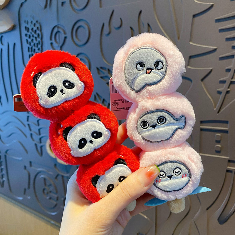 ELOAL Cute Panda Turtle Bag Charm - Stylish Accessory for Bags