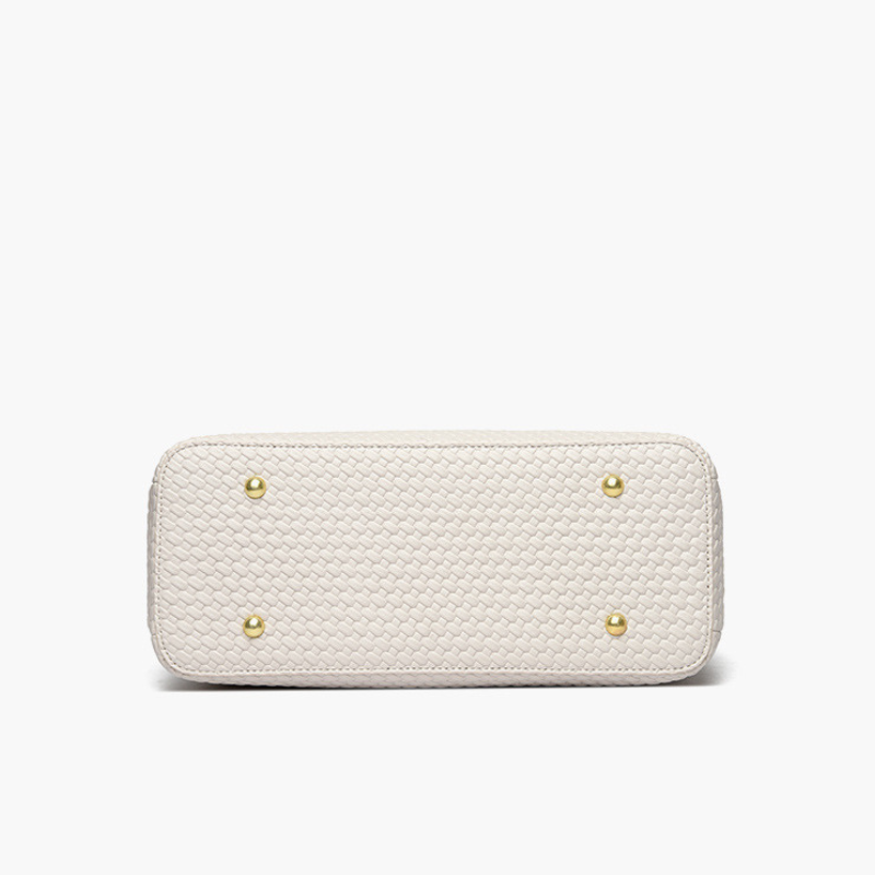 ELOAL Stylish Woven Pattern Large Capacity Women's Handbag