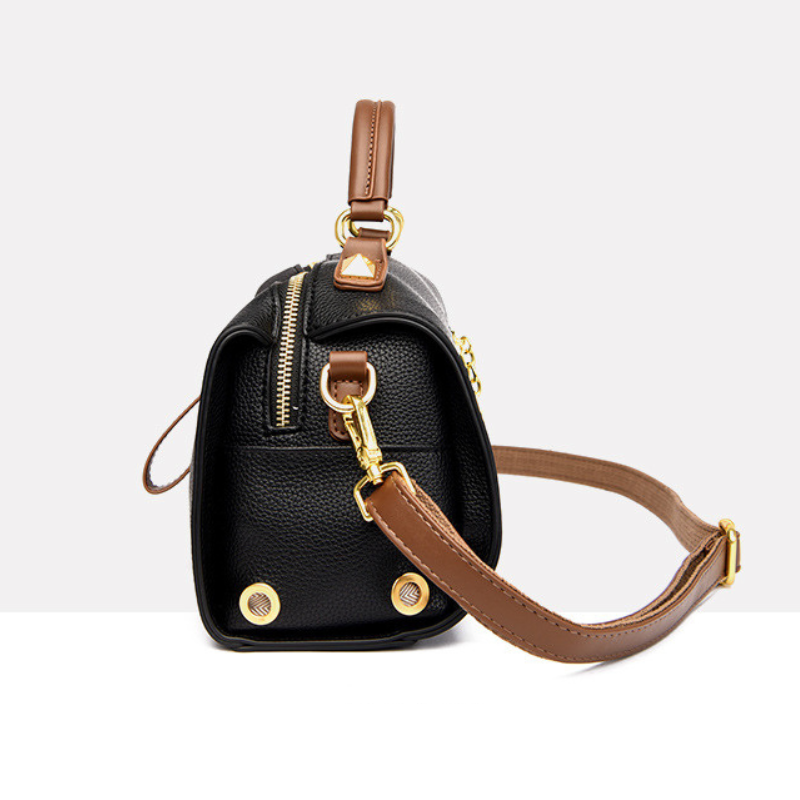 ELOAL Stylish Retro Handbag for Women - Fashionable PU Leather Design