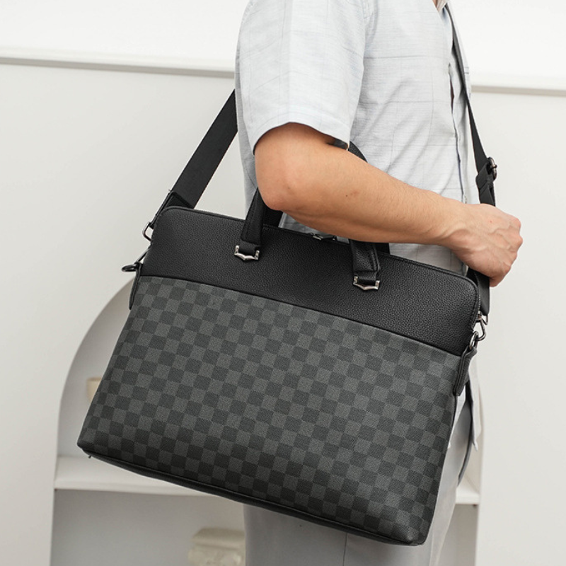 ELOAL Elegant Men's Business Laptop Bag for Professionals