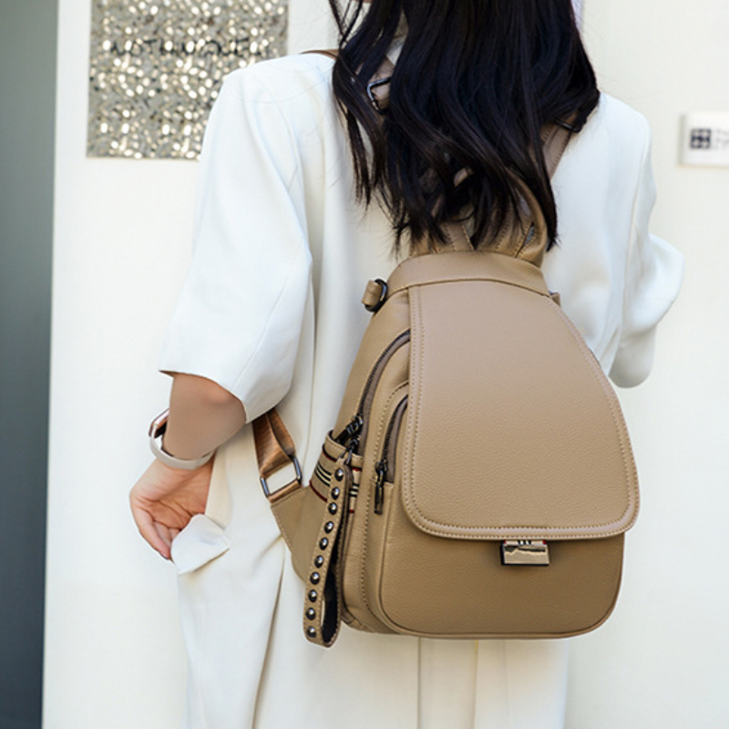 ELOAL Stylish Flip Top Multi-Purpose Convertible Backpack