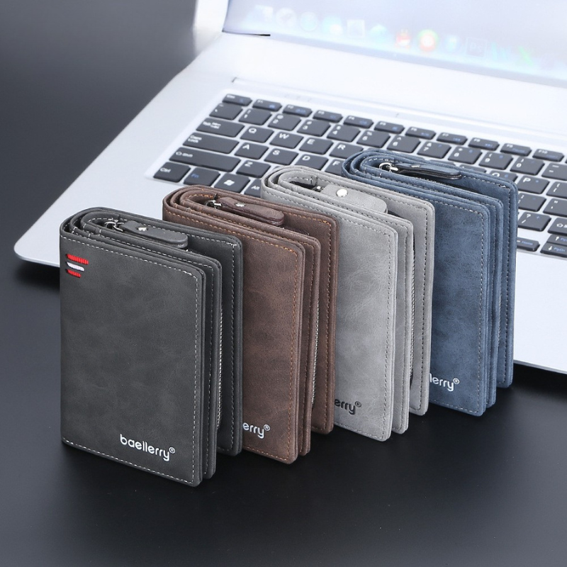 ELOAL Stylish Multi Card Wallet with Zipper Coin Pocket