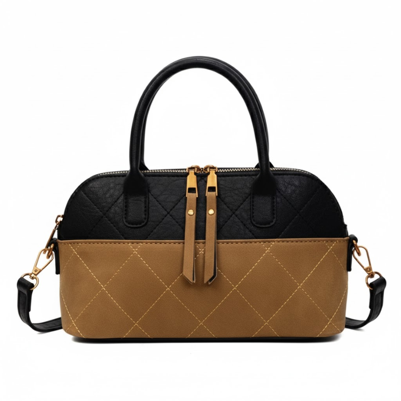 ELOAL Stylish Retro Textured Underarm Handbag