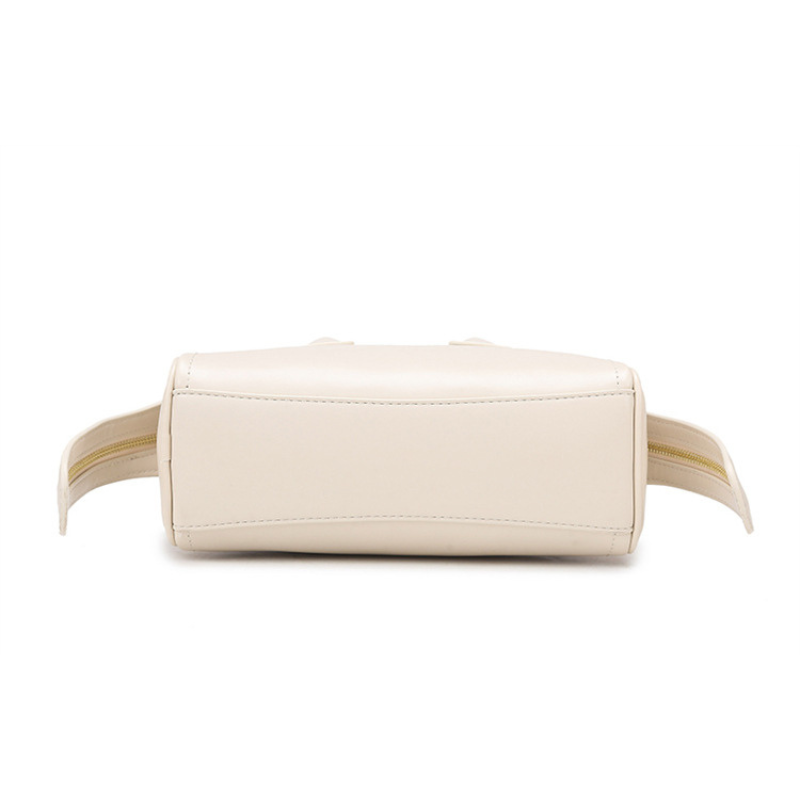 ELOAL Elegant Semi-Circle Textured Handbag - Stylish Small Purse