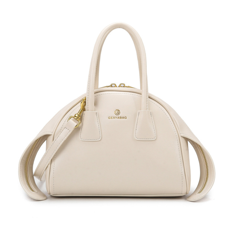 ELOAL Elegant Semi-Circle Textured Handbag - Stylish Small Purse