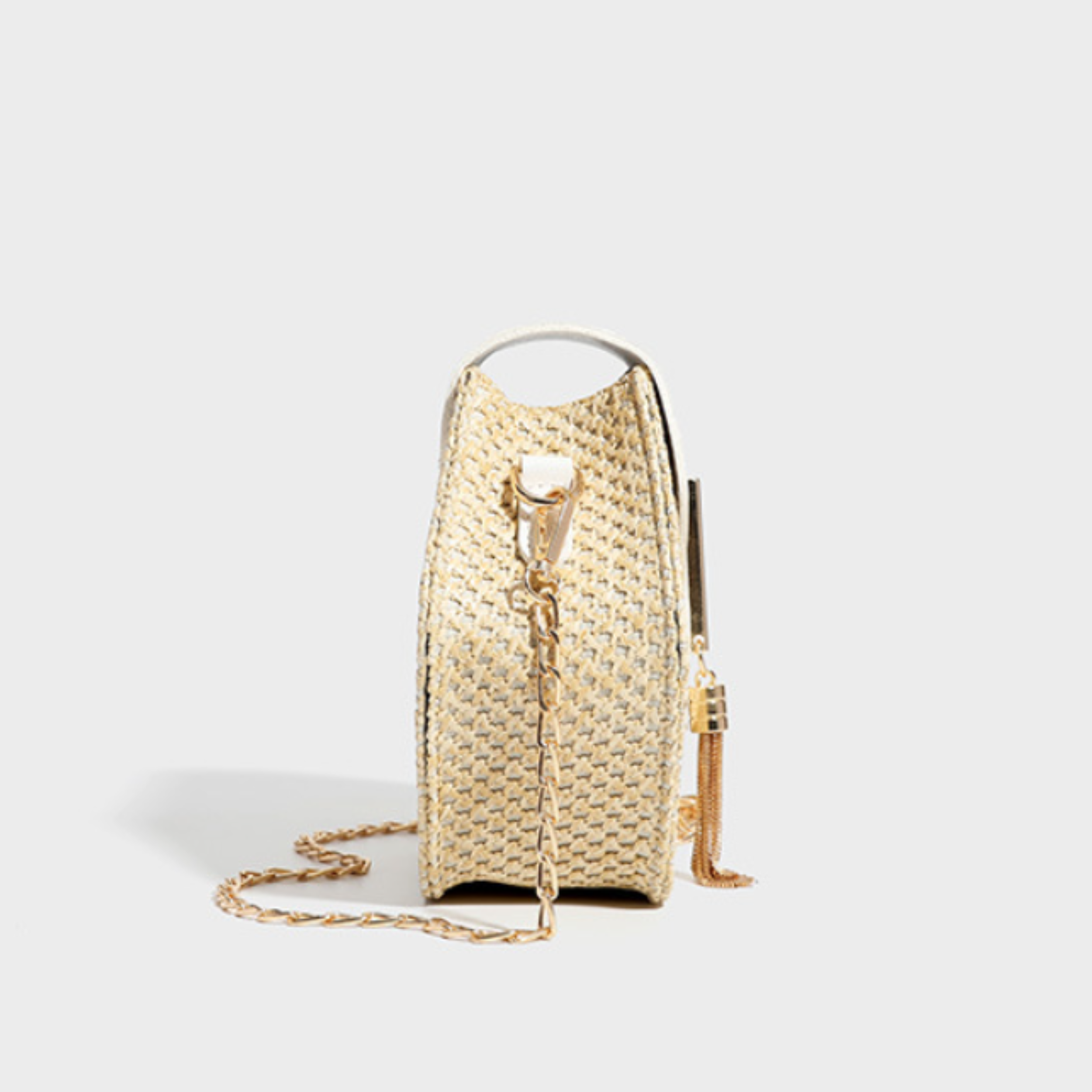 ELOAL Stylish Woven Crossbody Beach Bag for Summer