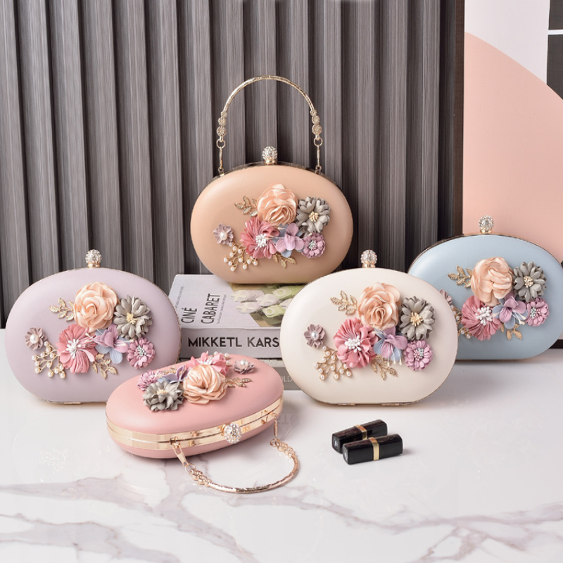 ELOAL Stylish Blossom Medley Clutch for Women