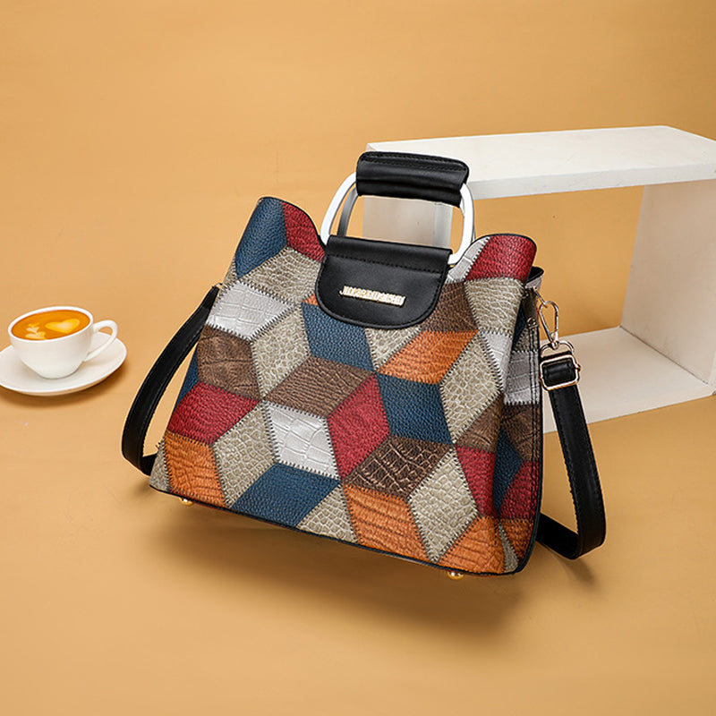 ELOAL Stylish Multi-Compartment Crossbody Bag for Everyday Use