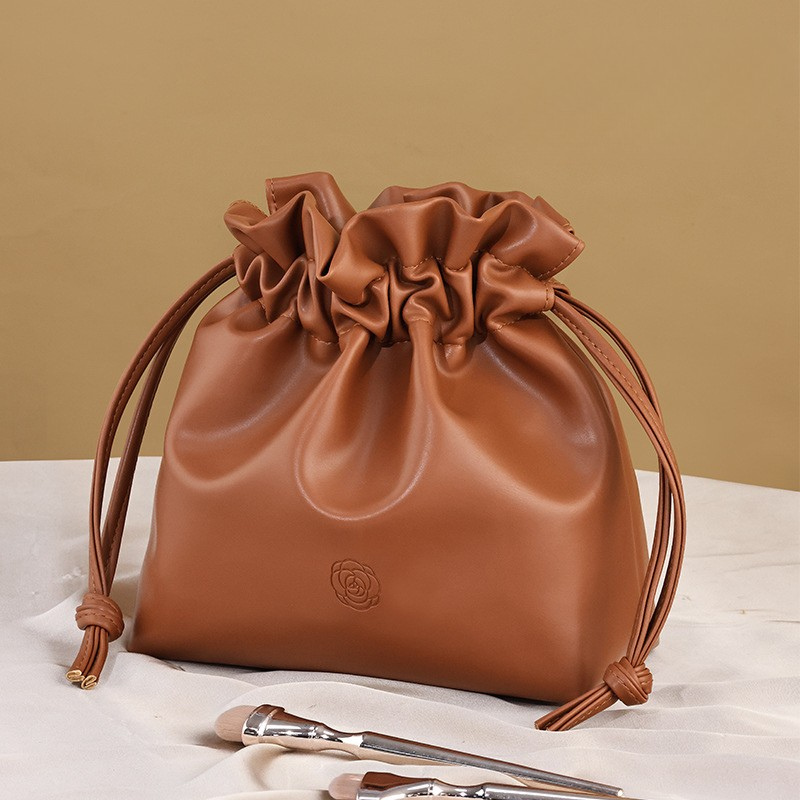 ELOAL Stylish Flexible Vanity Cosmetic Bag for Travel and Organization