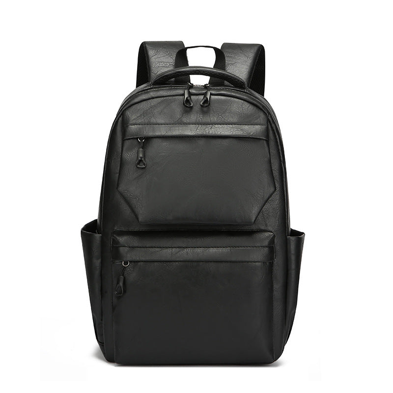 ELOAL Stylish PU Leather Men's Fashion Backpack
