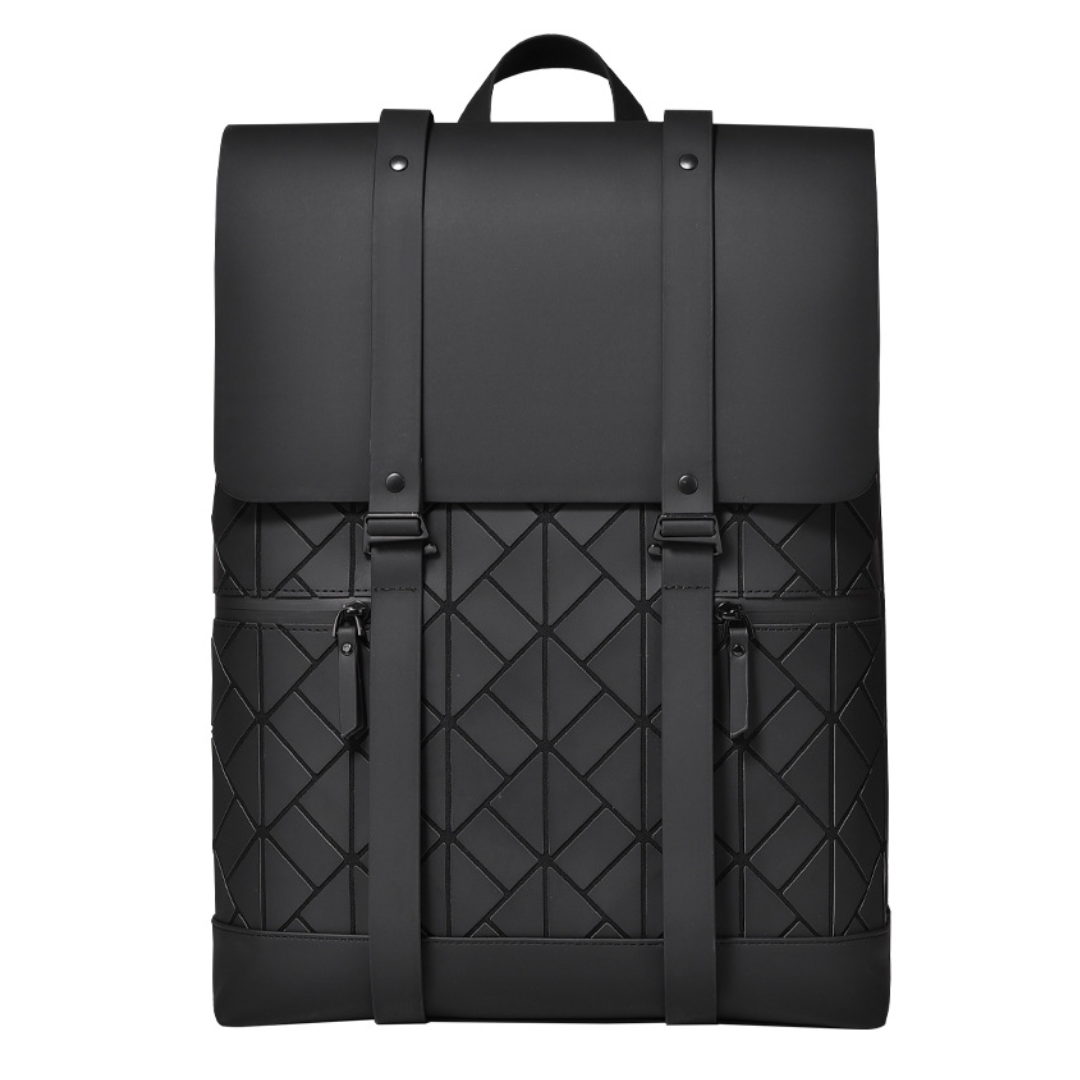ELOAL Stylish Travel Commuter Laptop Backpack Rhombus Design