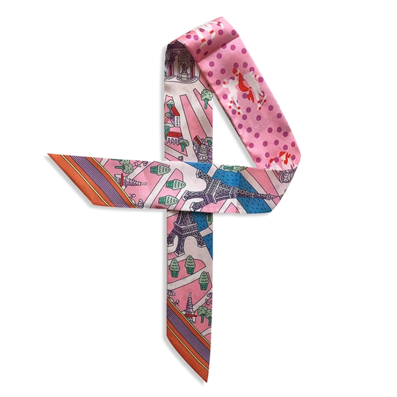 ELOAL Stylish Bohemian Rhapsody Bag Scarf for Fashionable Looks