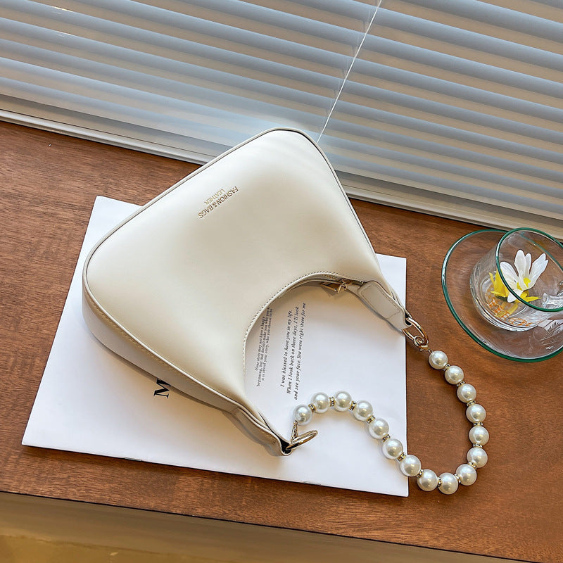 ELOAL Stylish Single Shoulder Diagonal Crossbody Bag with Chain Detail