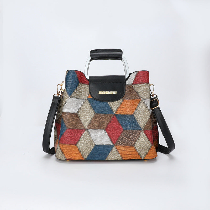 ELOAL Stylish Multi-Compartment Crossbody Bag for Everyday Use