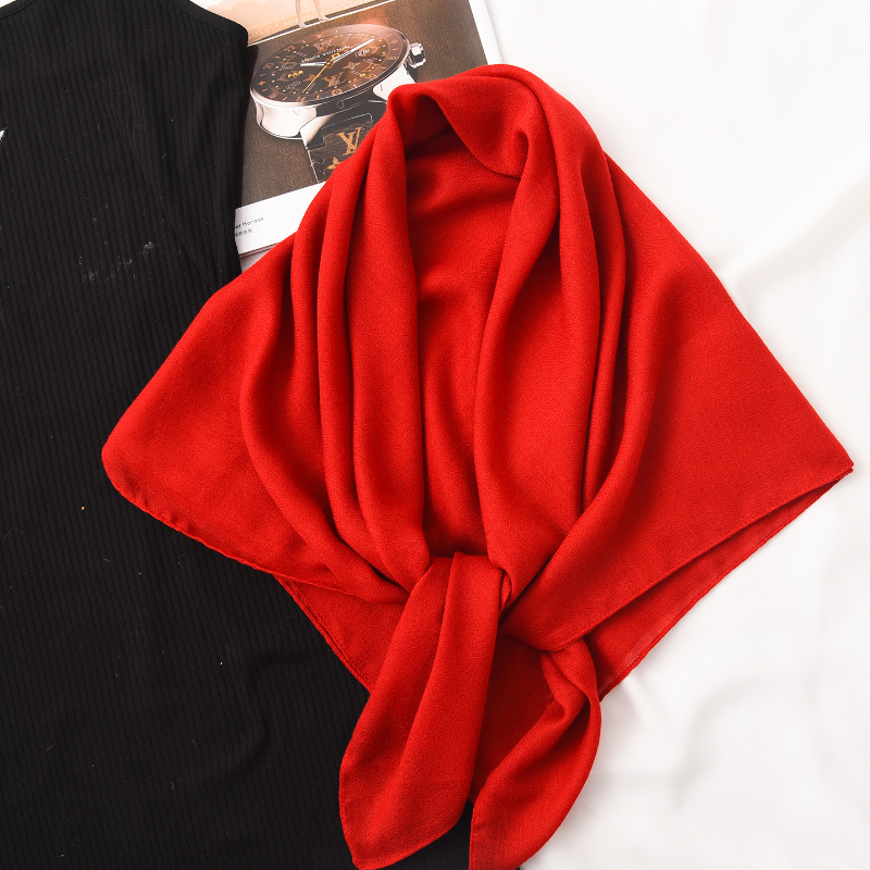 ELOAL Elegant Plain Scarf for Stylish Everyday Wear