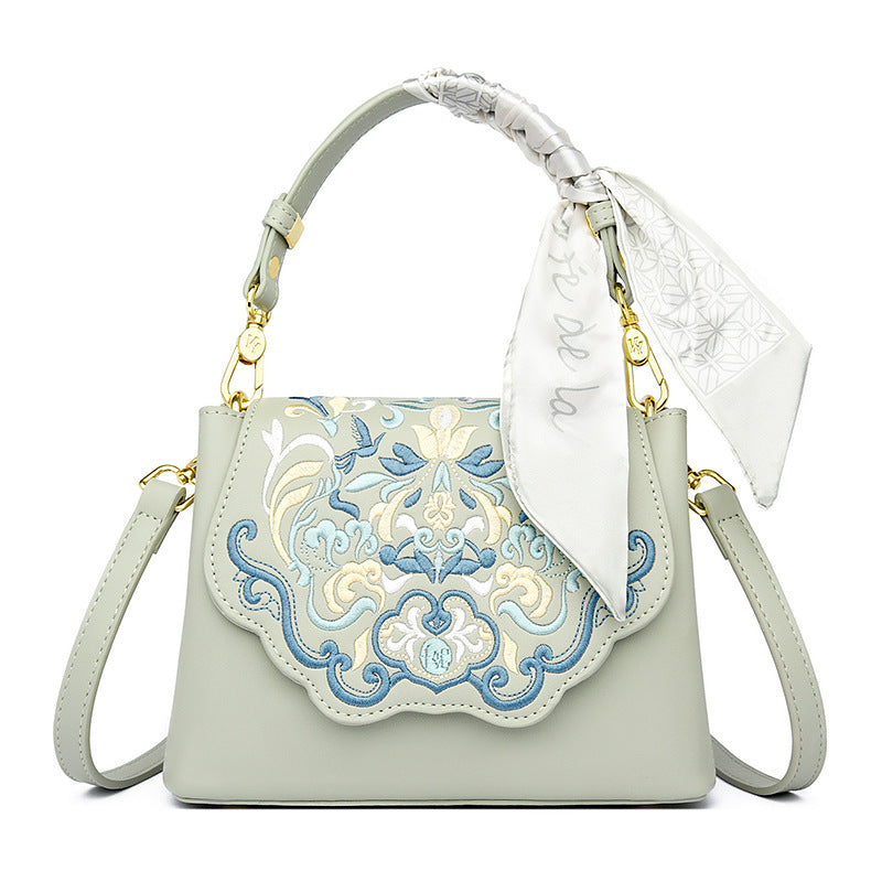 ELOAL Stylish Vintage Embroidered Women's Handbag