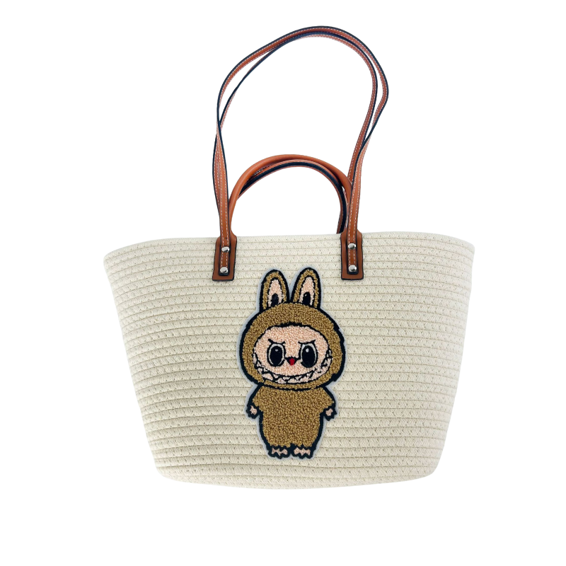 ELOAL Stylish Woven Tote Bag for Everyday Use