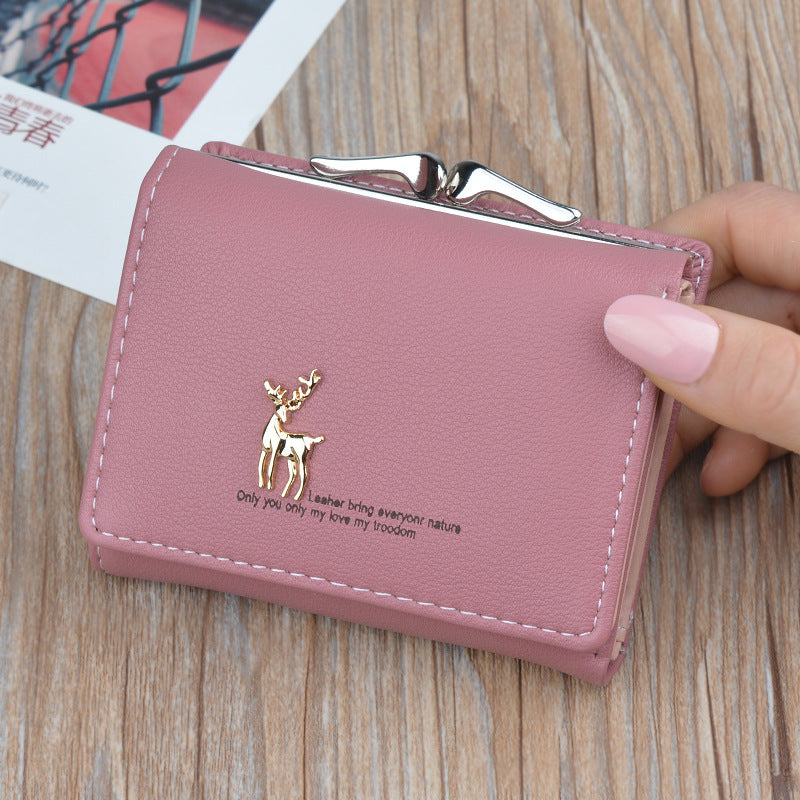 ELOAL Stylish Women's Short Wallet - Elegant & Fashionable Design