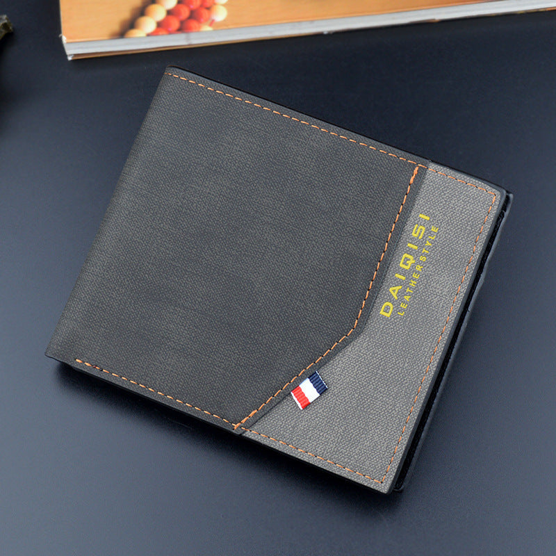 ELOAL Stylish Men's Fashion Wallet in Contrast Colors