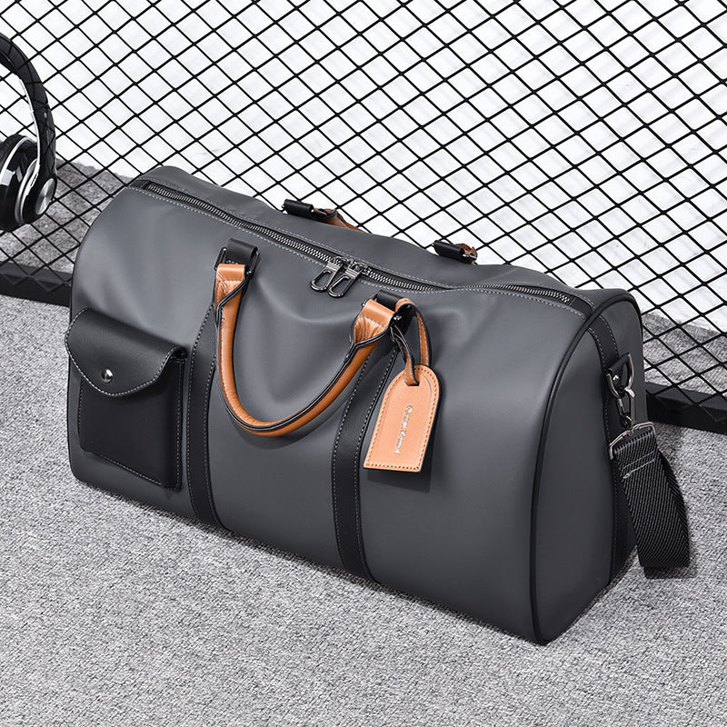 ELOAL Stylish Large Capacity Leather Duffle Bag for Travel