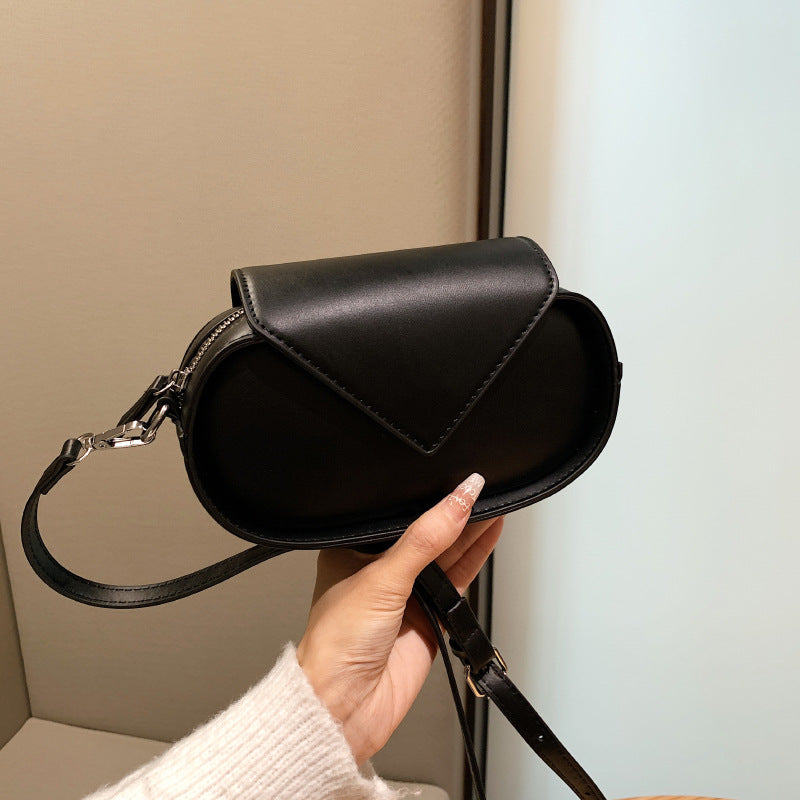 ELOAL Stylish PU Leather Mini Shoulder Bag for Casual Wear