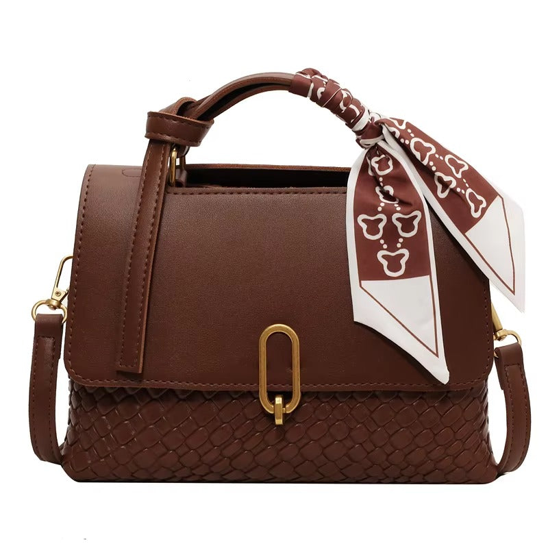 ELOAL Stylish Small Square Commuting Shoulder Bag