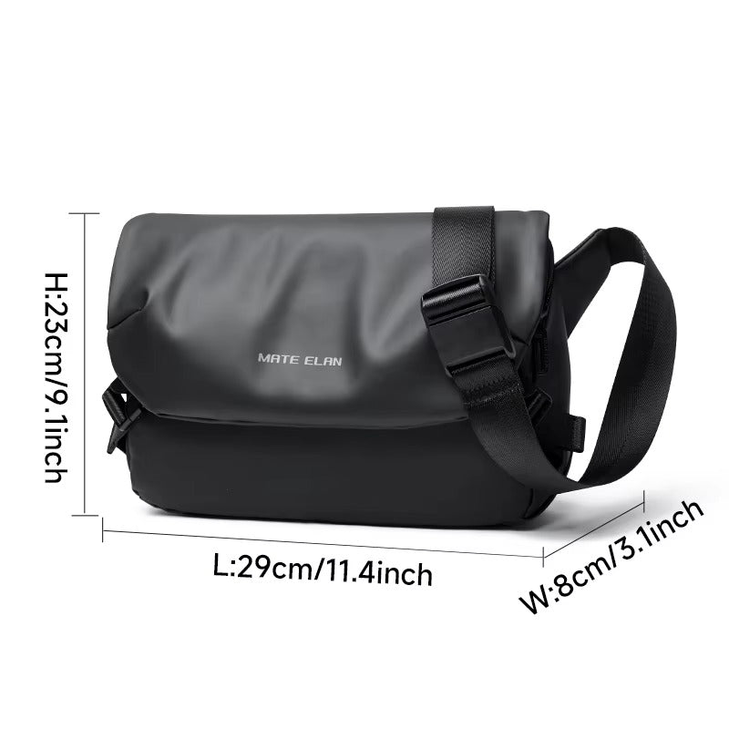 ELOAL Stylish Men's Outdoor Messenger Bag