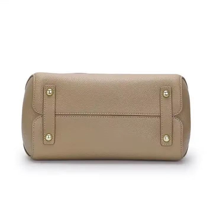 ELOAL Stylish Genuine Leather Crossbody Bag for Women – Large Capacity Everyday Handbag